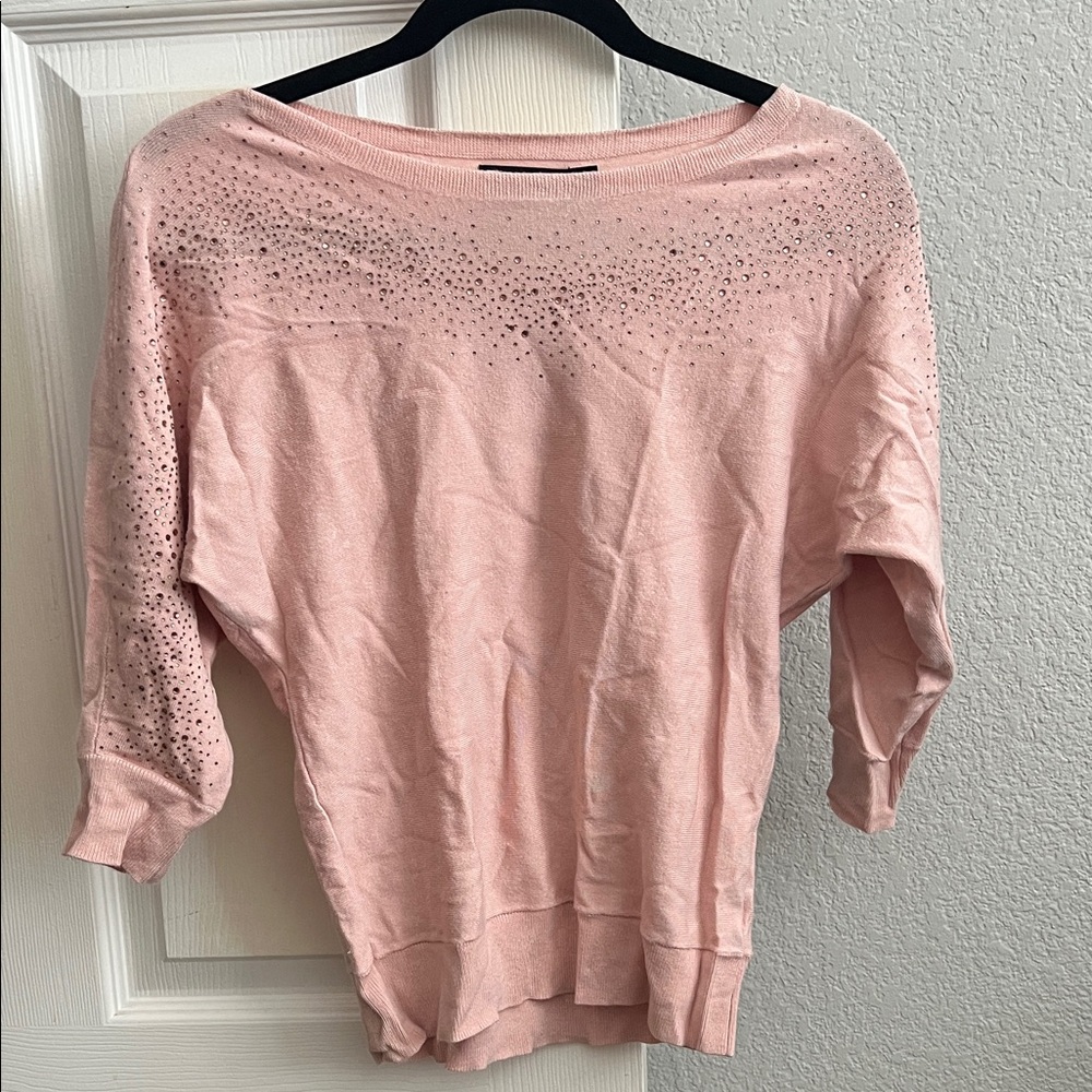 New York & Company Pink Sweater